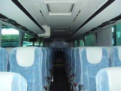 Autocares Isaac interior de bus