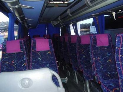 Autocares Isaac asientos de bus